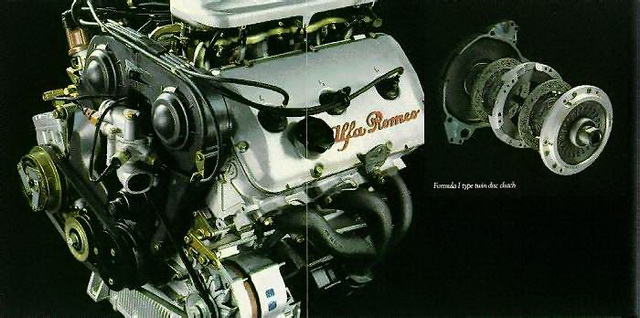 Alfa Romeo GTV6 2.5 motor & kupplung