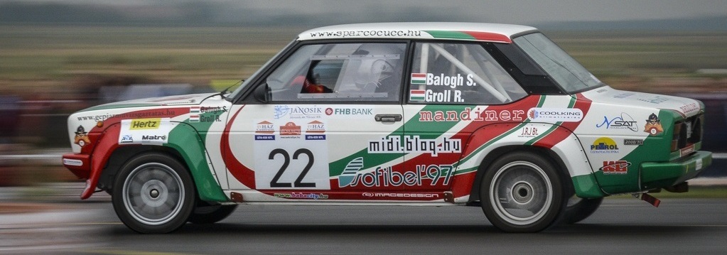 Fiat 131 Racing Gr.2 a Baranya Kupán